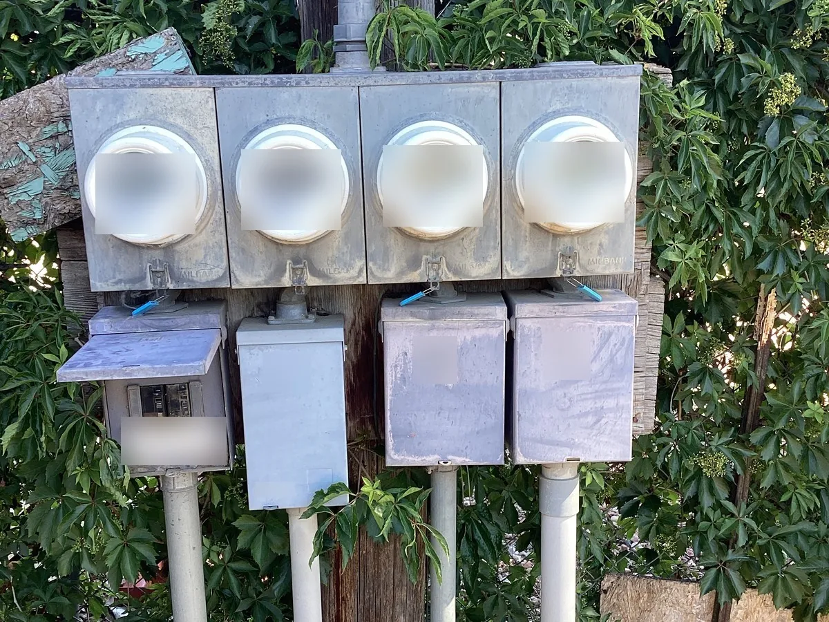 Electric meter and service upgrade by Eggers Electric in Northern Colorado