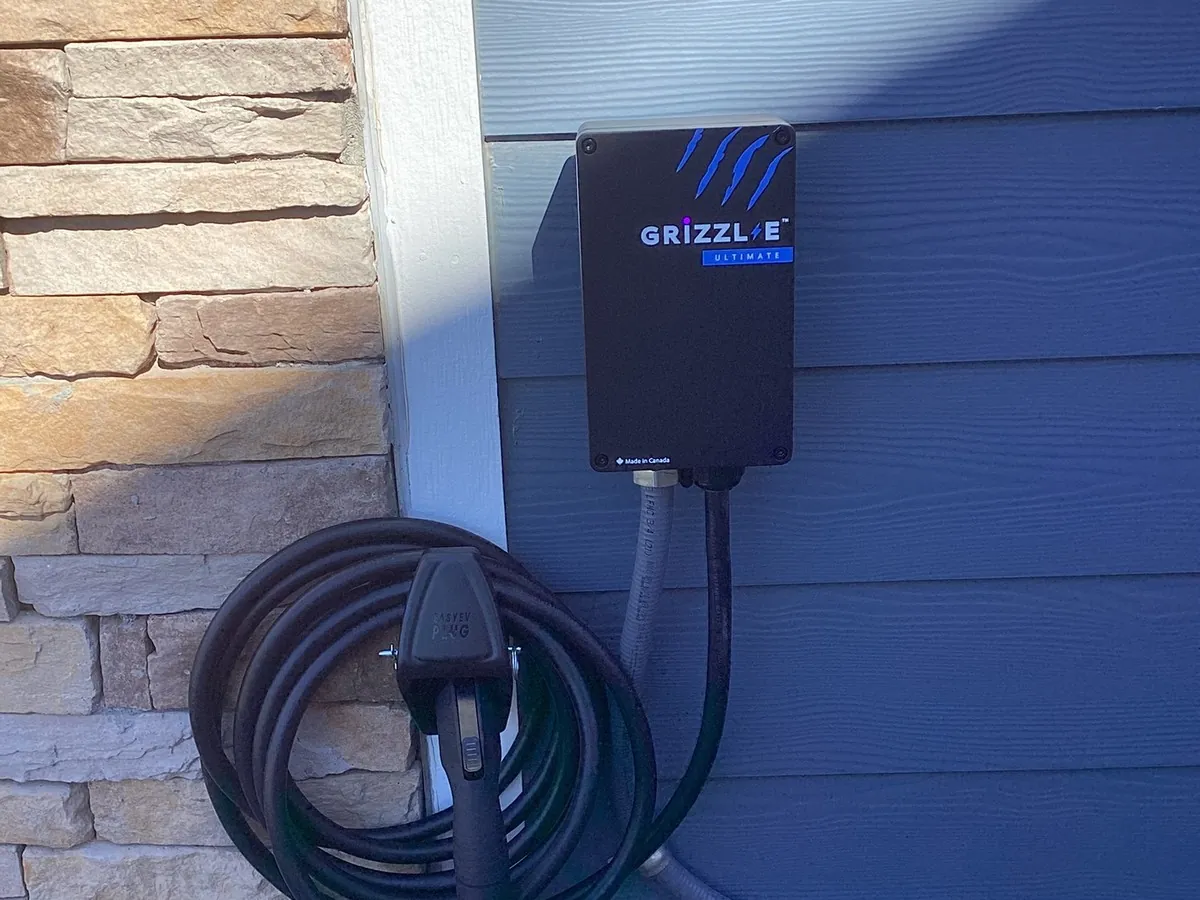 Level 2 EV charger installation by Eggers Electric in Northern Colorado