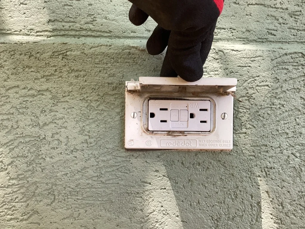 New outlet installed by Eggers Electric in Northern Colorado
