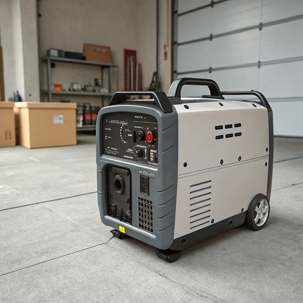 portable generator setup